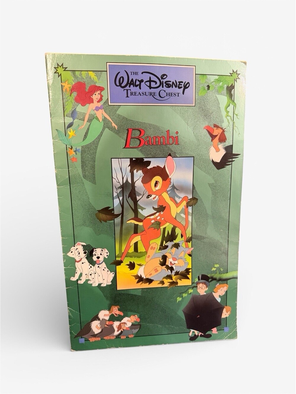 Vintage 1991 Walt Disney Treasure Chest Bambi Hardcover Book Brimar Twin Books